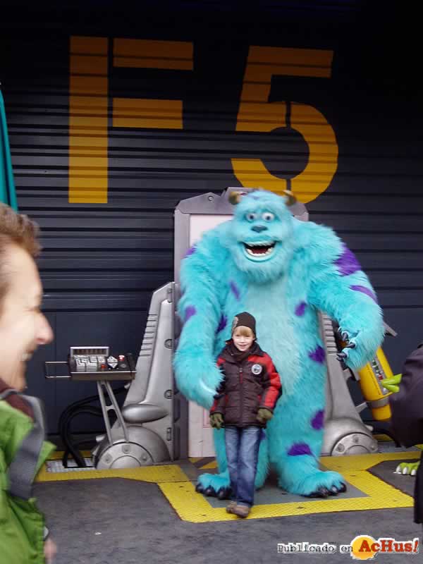Imagen de Parque Walt Disney Studios   Con Sulley 2